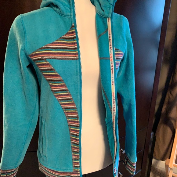 Ivivva by Lululemon Girls Scuba Hoodie 🌺Size 14 - Picture 8 of 14